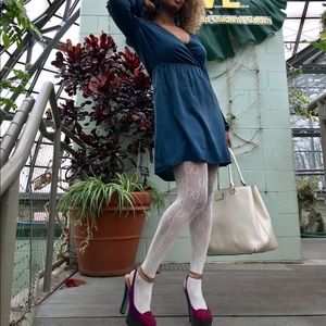 Theory Green Silk Dress